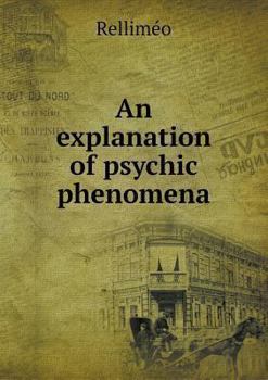Paperback An explanation of psychic phenomena Book
