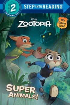 Paperback Zootopia Super Animals! Book