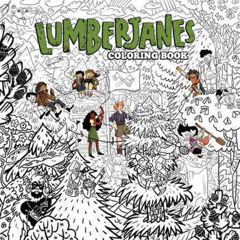 Paperback Lumberjanes Coloring Book