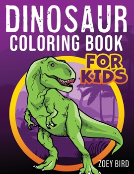 Paperback Dinosaur Coloring Book for Kids Book