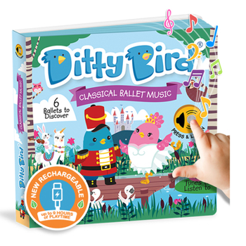 DITTY BIRD Nutcracker Baby Sound Book | Classical Music for Babies | Musical Toys for 1 Year Old