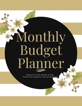 Monthly Budget Planner Expense Tracker Weekly & Daily Finance Bill Organizer Journal Notebook: Wedding Theme Money Management Tool With Positive ... Quotes Best Holiday And Birthday Gift Idea