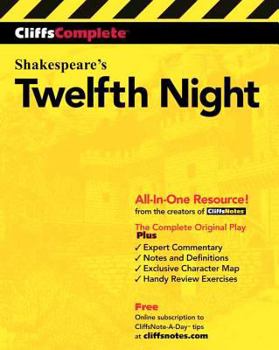 Paperback Cliffscomplete Twelfth Night Book