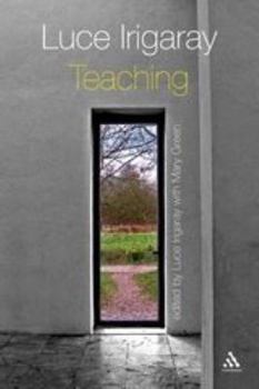 Paperback Luce Irigaray: Teaching Book