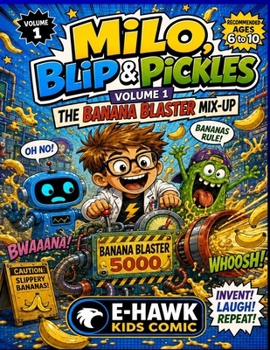 Paperback Milo, Blip & Pickles: The Banana Blaster Mix-Up Book