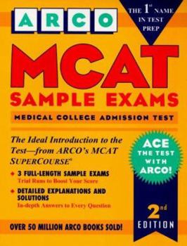 Paperback MCAT Sample Exams Book
