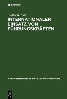 Hardcover Internationaler Einsatz von Führungskräften [German] Book