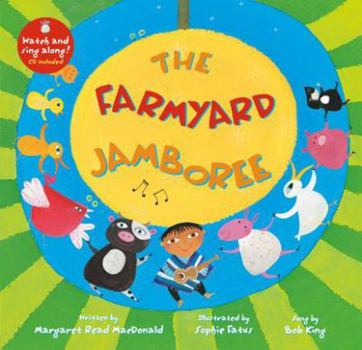 Paperback The Farmyard Jamboree with Cdex Book