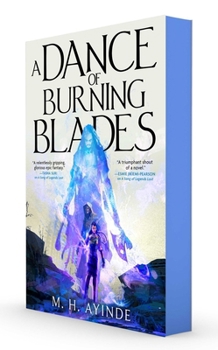 Paperback A Dance of Burning Blades Book