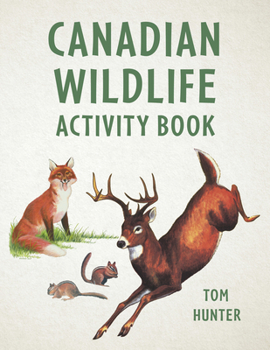 Paperback Canadian Wildlife Activity Book