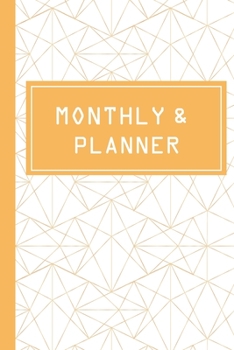 F4 Monthly Planner: Two Year - Monthly Calendar Planner 6 x 9'' 24 Months For Academic Agenda Schedule Organizer