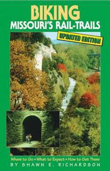 Paperback Biking Missouri's Rail Trails Book