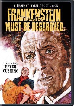 DVD Frankenstein Must Be Destroyed Book
