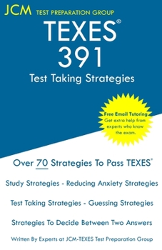 Paperback TEXES 391 - Test Taking Strategies Book