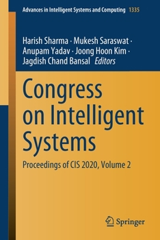Paperback Congress on Intelligent Systems: Proceedings of Cis 2020, Volume 2 Book