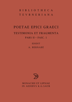 Hardcover Orphicorum Et Orphicis Similium Testimonia [Greek, Ancient (To 1453)] Book