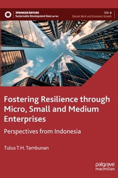 Hardcover Fostering Resilience Through Micro, Small and Medium Enterprises: Perspectives from Indonesia Book