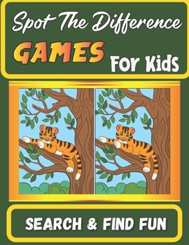 Paperback Spot the Difference for Kids Search & Find: Spot-the-Differences Puzzle Fun (Dover Little Activity Books) Book