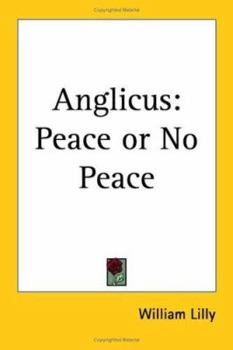 Paperback Anglicus: Peace or No Peace Book