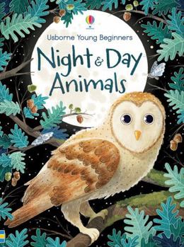 Hardcover Night & Day Anumals (Young Beginners) AGES 3+ Book