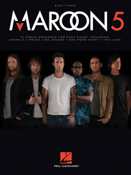 Paperback Maroon 5: Easy Piano Book