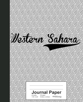 Paperback Journal Paper: WESTERN SAHARA Notebook Book