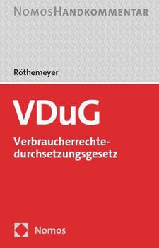 Hardcover Vdug - Verbraucherrechtedurchsetzungsgesetz: Handkommentar [German] Book