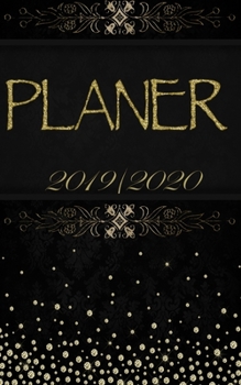Planer 2019 2020: Wochenplaner von Oktober  2019 bis Dezember 2020 I jeder Tag bietet viel Platz für Notizen und Termine I ToDo-Liste I Terminkalender ... I Schwarz Gold II (German Edition)