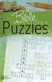 Paperback Vision Bible Crossword Puzzles, Number One Book