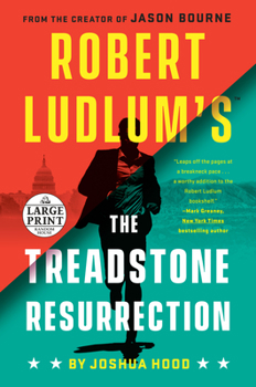 Paperback Robert Ludlum's the Treadstone Resurrection [Large Print] Book