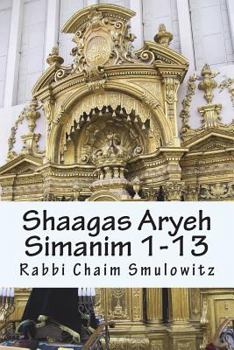 Paperback Shaagas Aryeh: Krias Sh'ma and Zeciras Yetzias Mitzrayim Book