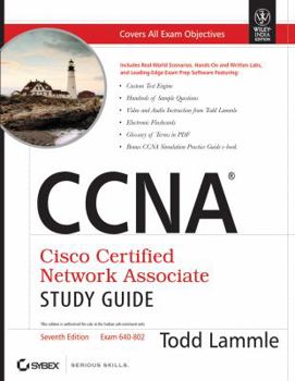 Paperback CCNA Cisco Certified Network Associate: Study Guide (With CD) Book
