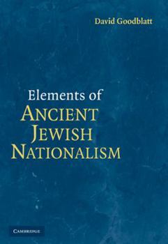 Paperback Elements of Ancient Jewish Nationalism Book