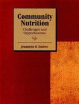 Paperback Community Nutrition: Challenges and Opportunities Book