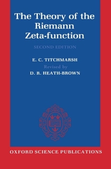 Paperback The Theory of the Riemann Zeta-Function Book