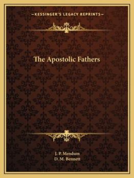 Paperback The Apostolic Fathers Book