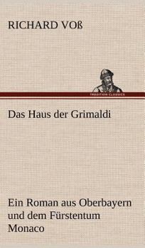 Hardcover Das Haus Der Grimaldi [German] Book