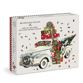 Mackenzie-Childs Special Delivery 750 Piece Shaped Puzzle