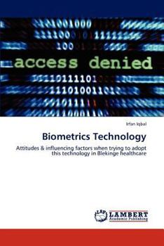 Paperback Biometrics Technology Book