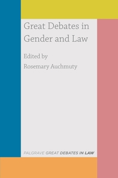 Paperback Great Debates in Gender and Law Book