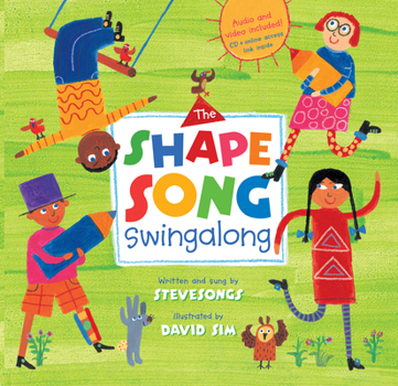 Paperback The Shape Song Swingalong [with CD (Audio)] [With CD (Audio)] Book