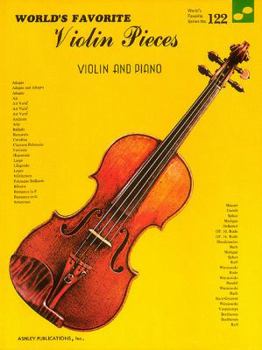 Paperback Violin Pieces: World's Favorite Series #122 Book