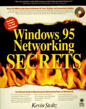 Paperback Windows 95 Networking Secrets with Disk Book