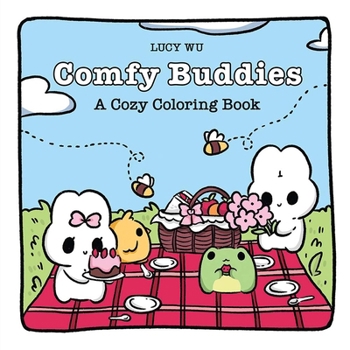 Paperback Comfy Buddies: A Cozy Coloring Book