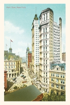 Paperback Vintage Journal Park Row, New York City Book