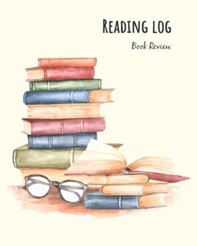 Paperback Reading log book review: Reading log gifts for book lovers 100 books keep a record of the books they read, keep track and review your favorite Book