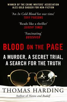 Paperback Blood on the Page: WINNER of the 2018 Gold Dagger Award for Non-Fiction Book