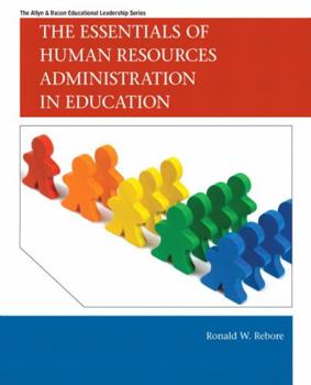 Paperback The Essentials of Human Resources Administration in Education Book