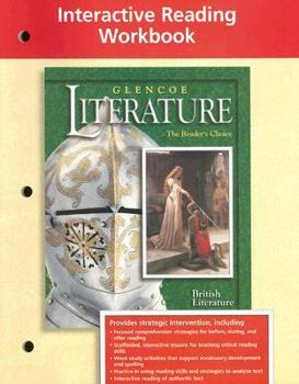 Paperback Glencoe Literature Interactive Reading Workbook: British Literature Book