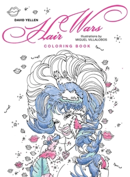 Paperback Hair Wars Coloring Book